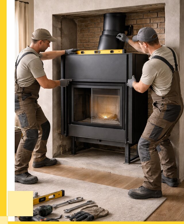 Установка каминных топок в Кингисеппе под ключ от 18691 р. | ЭриданКгп