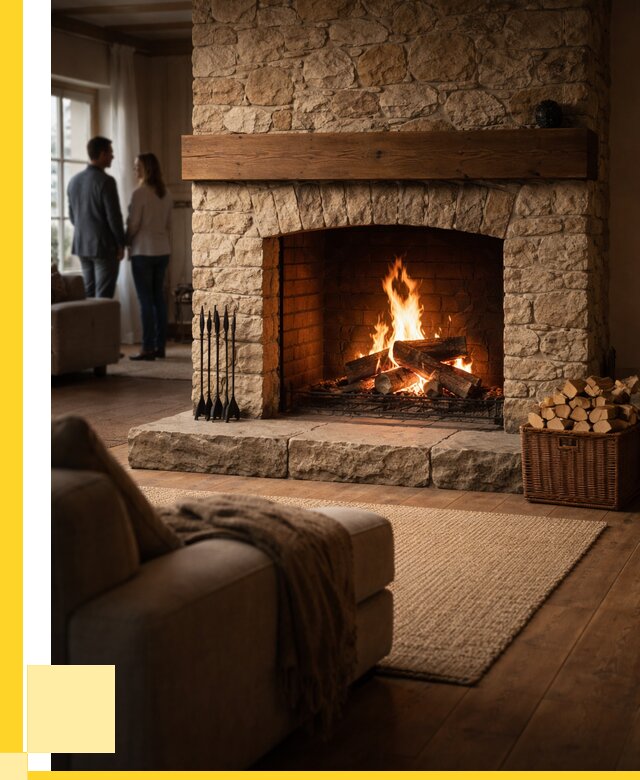 Открытые камины под ключ в Кингисеппе от 155760 р. ЭриданКгп