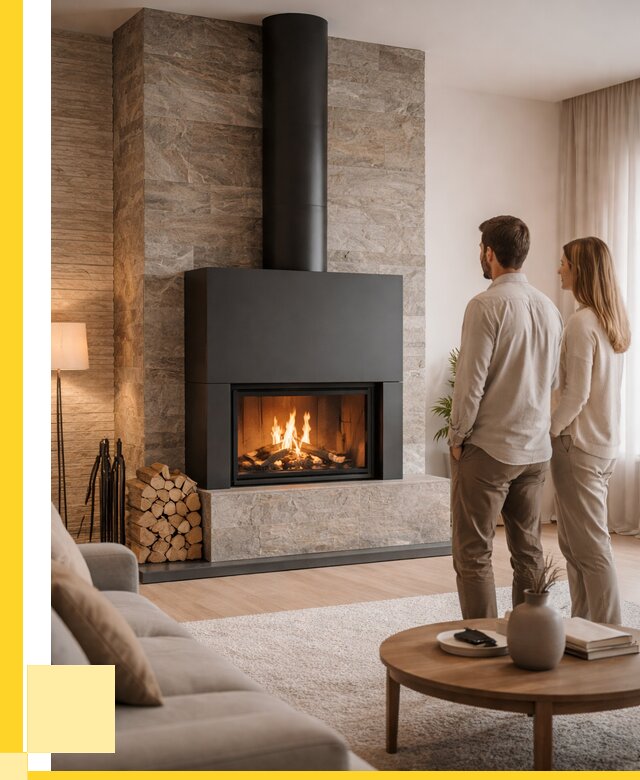 Закрытые камины под ключ в Кингисеппе от 124608 р., ЭриданКгп