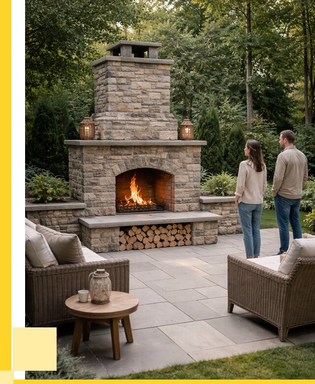 Уличные камины из кирпича в Кингисеппе от 155760 р. | ЭриданКгп