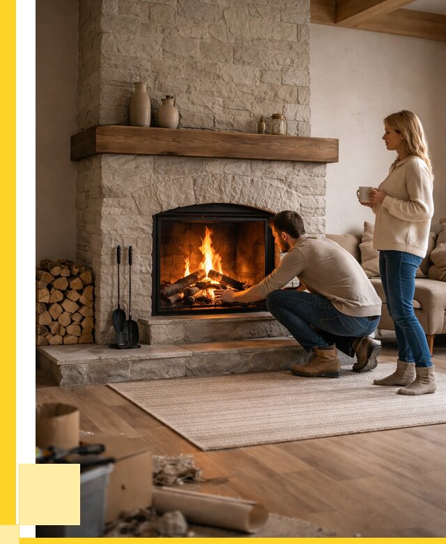 Камины для загородного дома в Кингисеппе от 363440 р., ЭриданКгп