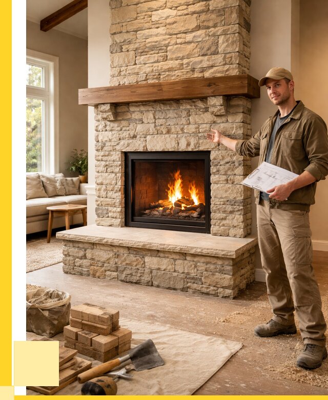 Камины под ключ в Кингисеппе от 186912 р. | ЭриданКгп — установка