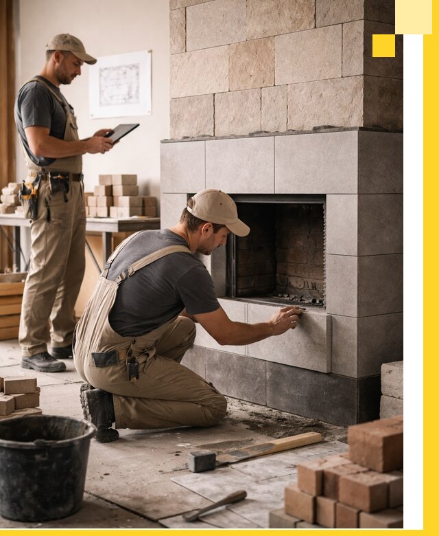 Индивидуальные проекты каминов и каминных систем в Кингисеппе