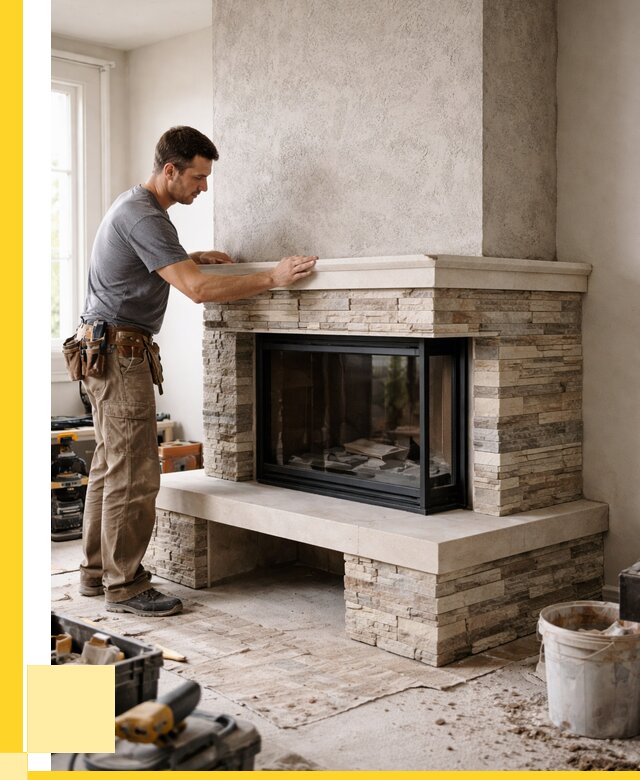 Изготовление каминов под ключ в Кингисеппе от 155760 р. | ЭриданКгп