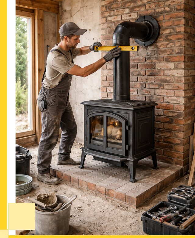 Монтаж печей установка банной печи в Кингисеппе от 15576 р. | ЭриданКгп