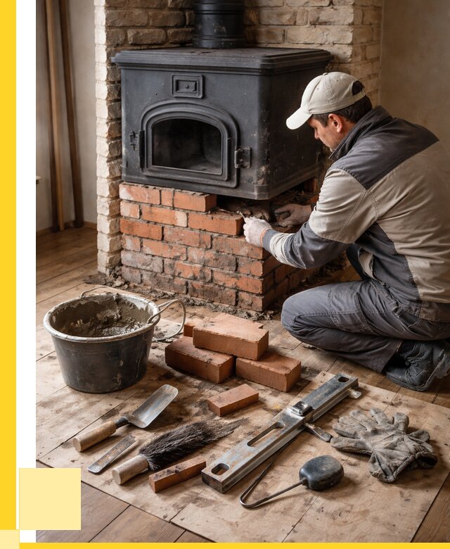 Ремонт печей в Кингисеппе от 12461 р., услуги печника ЭриданКгп