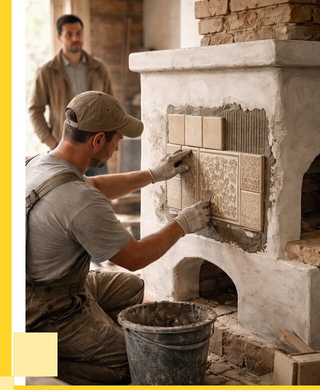 Отделка печей и банных печей в Кингисеппе от 36344 р. | ЭриданКгп