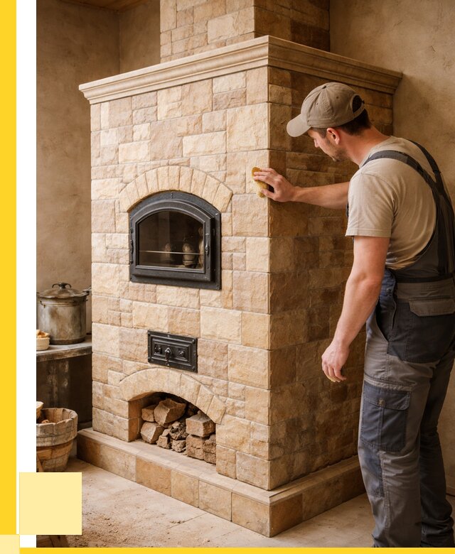 Облицовка печей в Кингисеппе от 4673 р. под ключ | ЭриданКгп