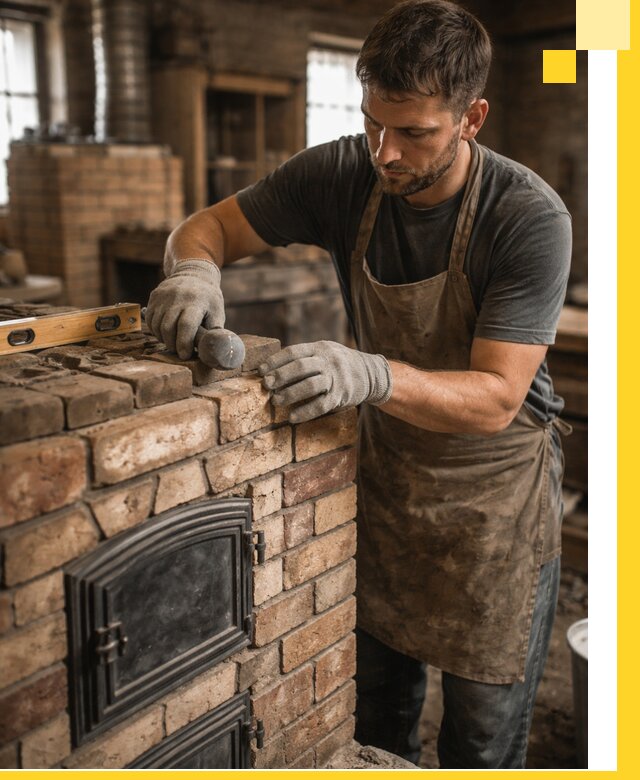 Изготовление печей на заказ в Кингисеппе с проектом и монтажом