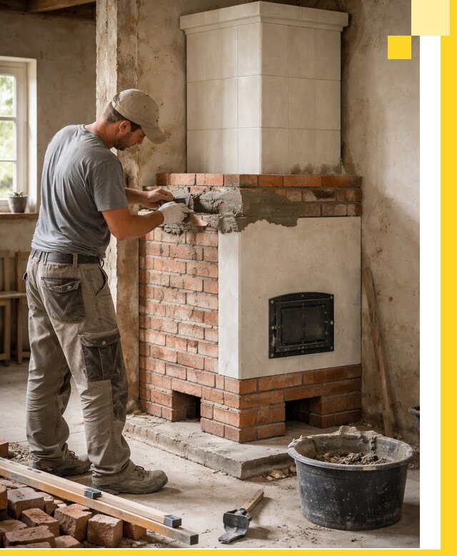 Изготовление и установка печей-голландок под ключ в Кингисеппе