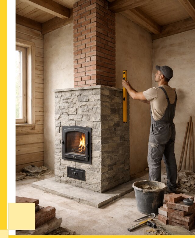 Печи и дымоходы под ключ в Кингисеппе от 46728 р., ЭриданКгп