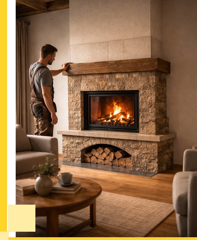 Печи камины для дома под ключ в Кингисеппе от 57112 р. | ЭриданКгп