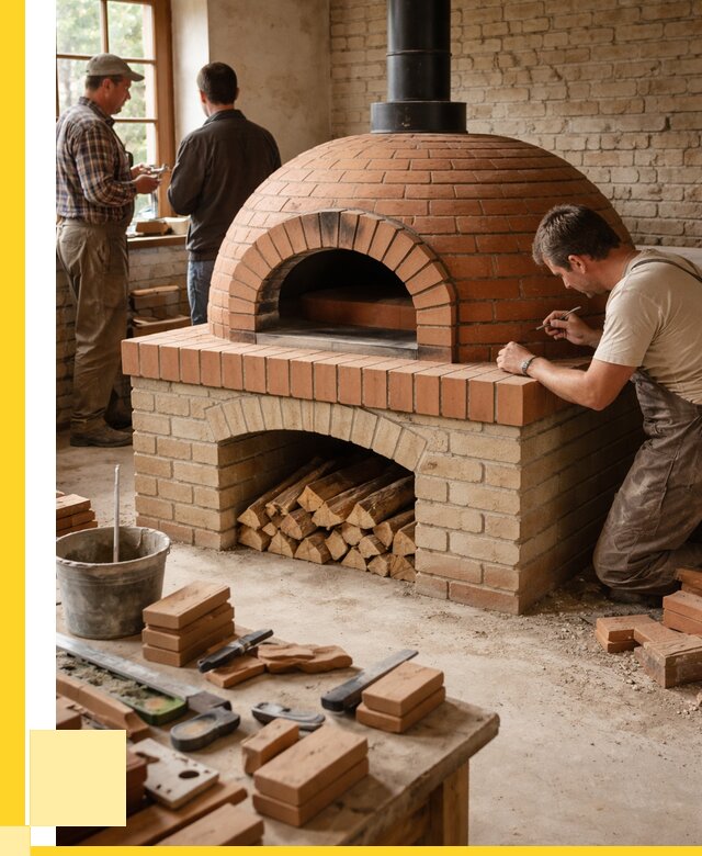 Помпейская печь дровяная для пиццы в Кингисеппе | ЭриданКгп от 207680 р.