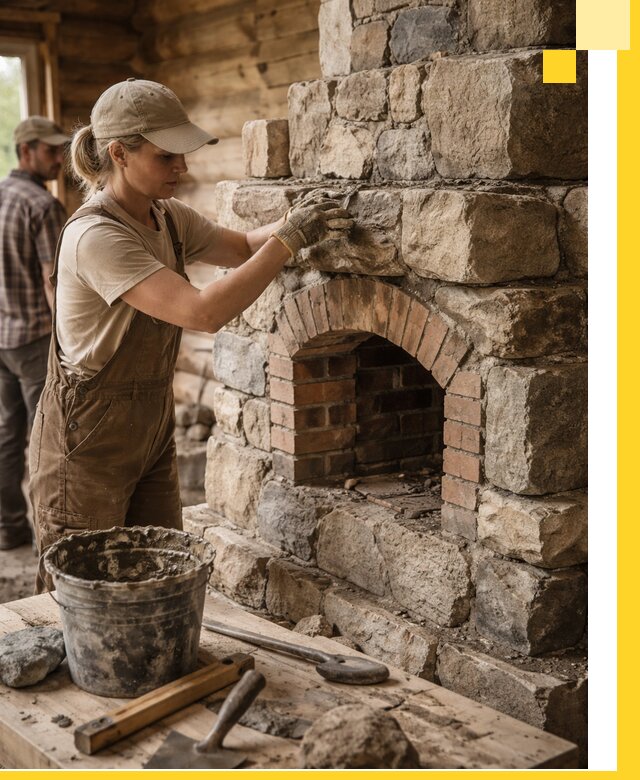 Каменные печи на заказ и монтаж в Кингисеппе, долговечные решения