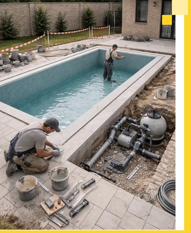 Строительство бассейнов под ключ в Кингисеппе: проекты и монтаж