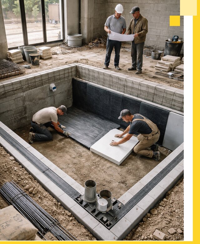 Проекты частных и общественных бассейнов под ключ в Кингисеппе