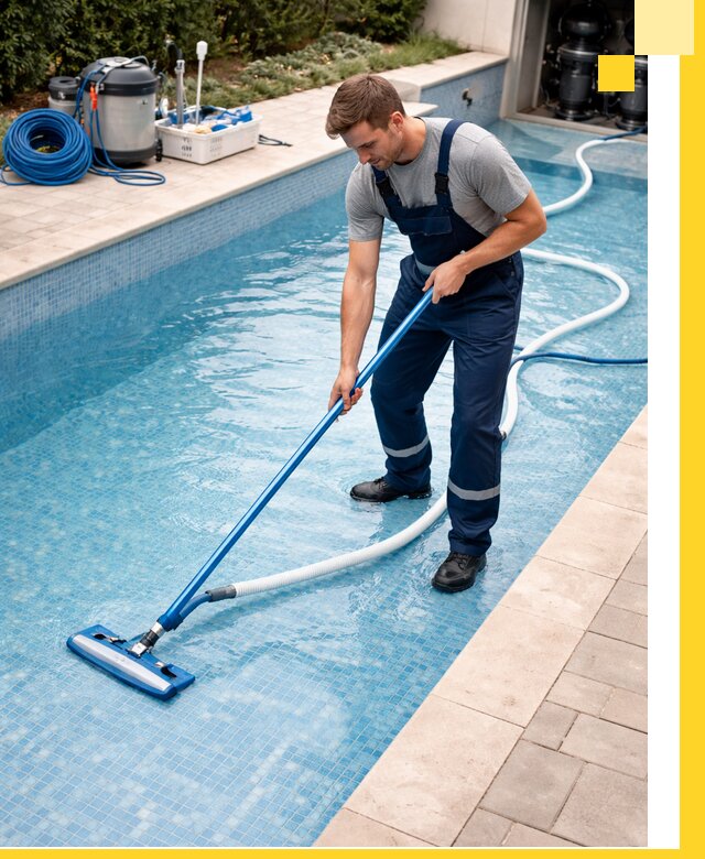 Профессиональная чистка бассейнов и фильтров в Кингисеппе под ключ