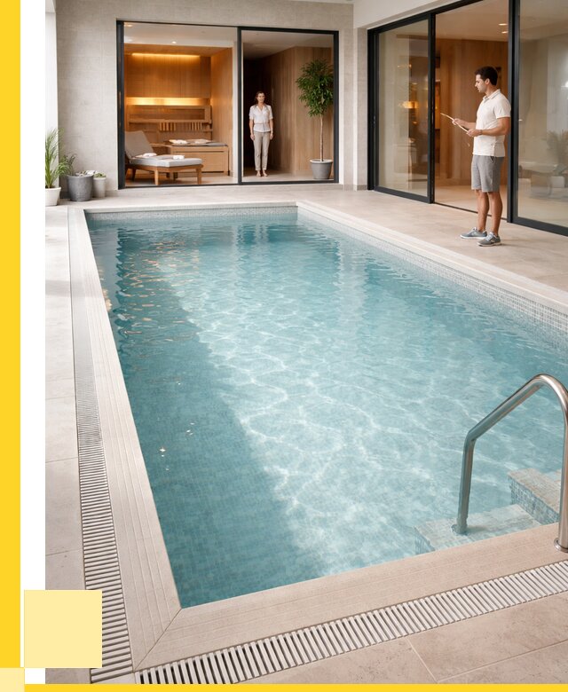 Отделка бассейна пленкой ПВХ в Кингисеппе от 3634 р. - ЭриданКгп