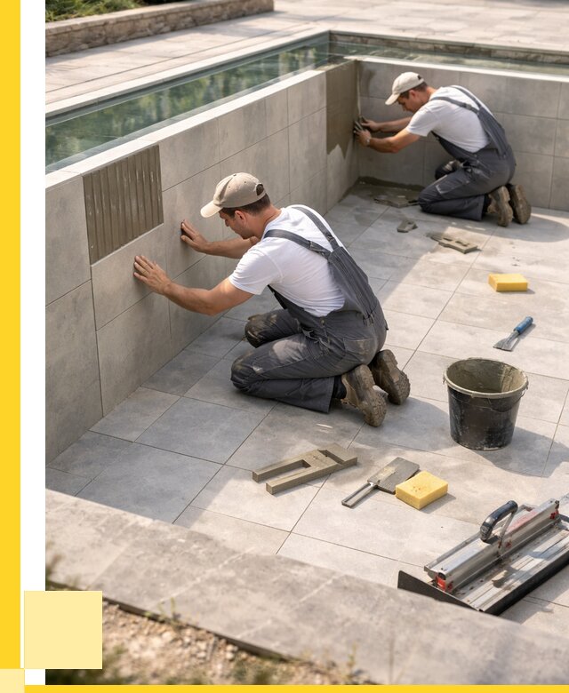 Облицовка бассейнов в Кингисеппе от 4673 р. под ключ | ЭриданКгп