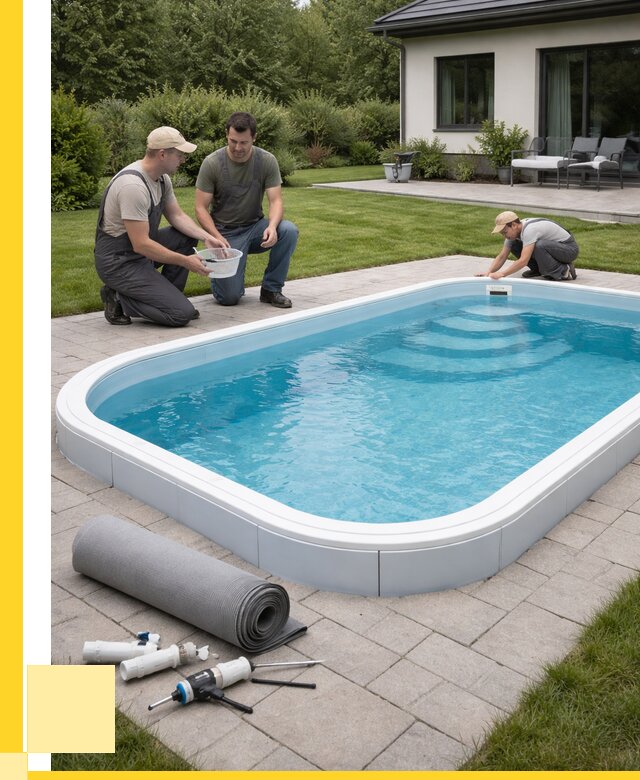 Пластиковый бассейн купить в Кингисеппе от 259600 р., ЭриданКгп