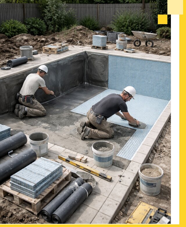 Проектирование и строительство стационарных бассейнов в Кингисеппе