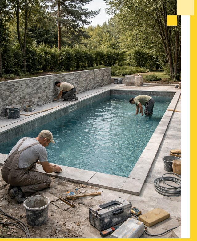 Проектирование и строительство частных бассейнов в Кингисеппе