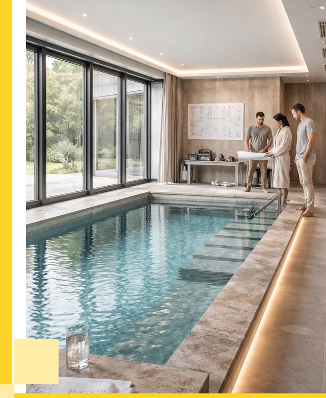 Закрытые бассейны под ключ в Кингисеппе от 2596000 р. | ЭриданКгп