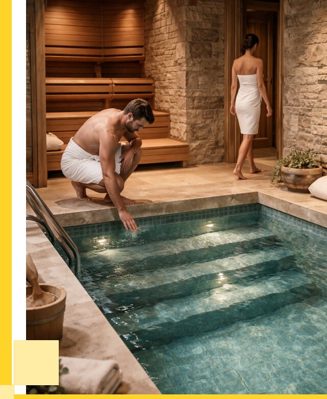 Сауна с бассейном под ключ в Кингисеппе от 124608 р., ЭриданКгп