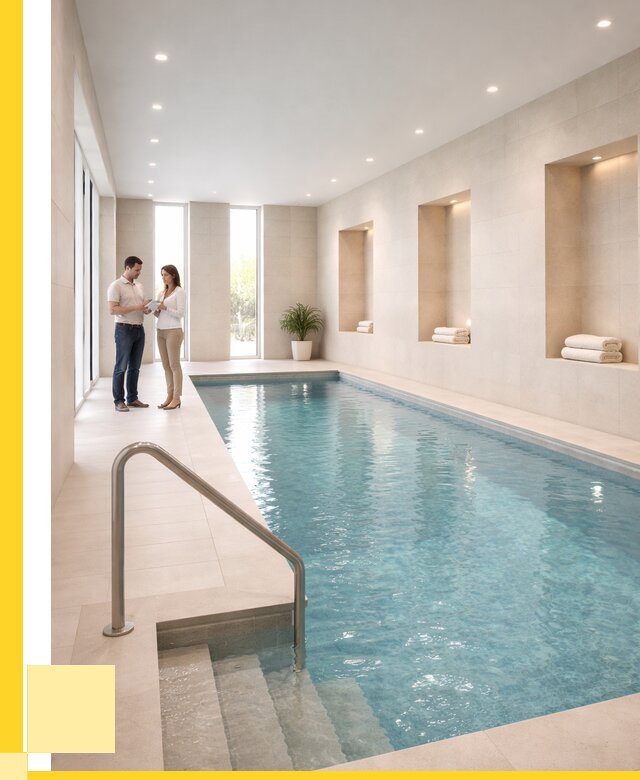 Бассейны в помещении под ключ в Кингисеппе от 1557600 р. | ЭриданКгп