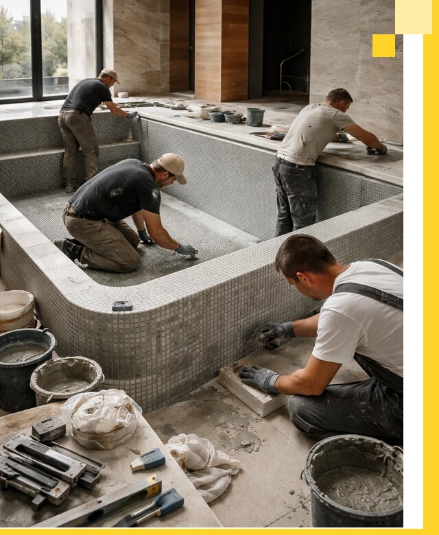 Строительство и установка СПА бассейнов под ключ в Кингисеппе