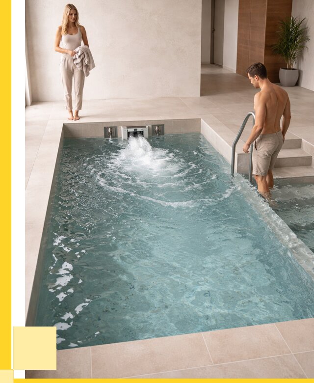 Бассейн с противотоком в Кингисеппе от 259600 р. | ЭриданКгп