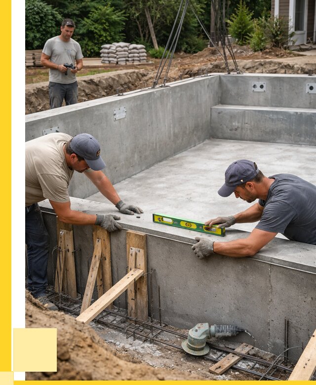 Монтаж чаши бассейна в Кингисеппе под ключ от 259600 р., ЭриданКгп