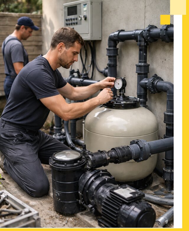 Поставка и монтаж фильтровального оборудования для бассейнов в Кингисеппе