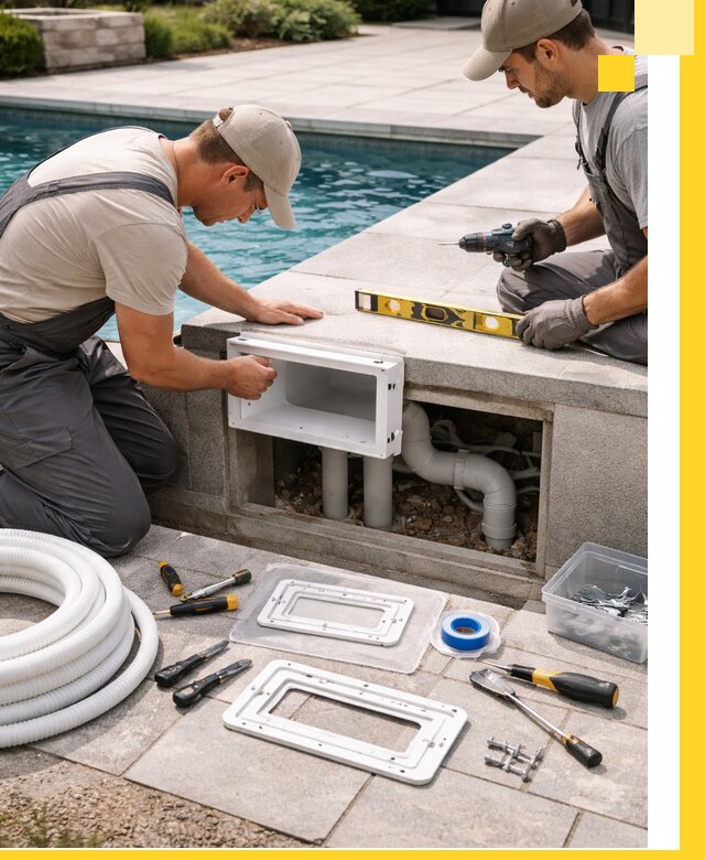 Поставка и установка скиммеров для бассейнов в Кингисеппе