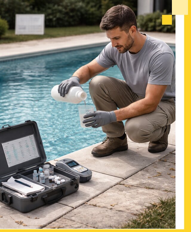 Профессиональная дезинфекция воды в бассейне в Кингисеппе