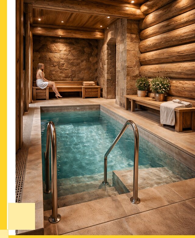 Аренда бани с бассейном в Кингисеппе от 1557600 р. | ЭриданКгп