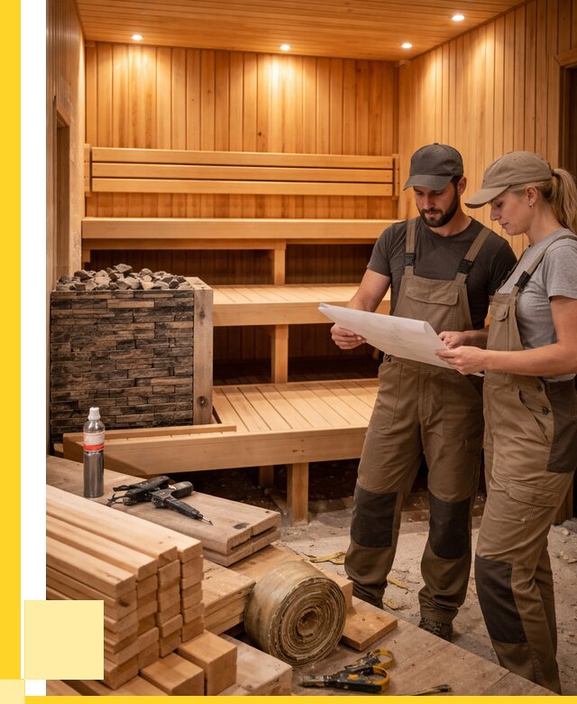 Строительство саун в Кингисеппе под ключ от 259600 р., ЭриданКгп