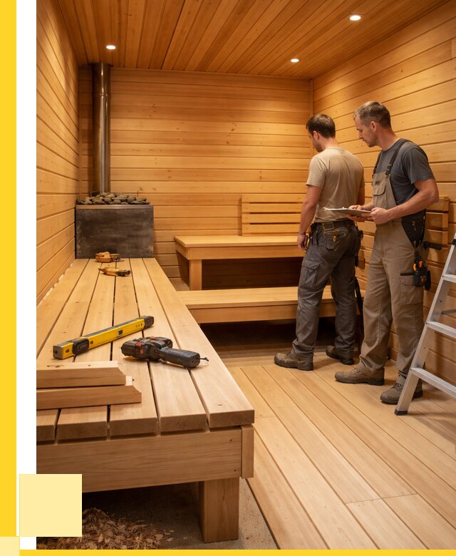 Отделка бань и саун в Кингисеппе по цене от 4673 р. | ЭриданКгп