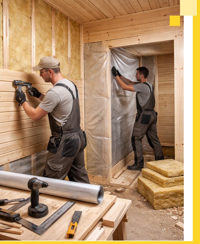 Бани под ключ в Кингисеппе с проектом и полным монтажом