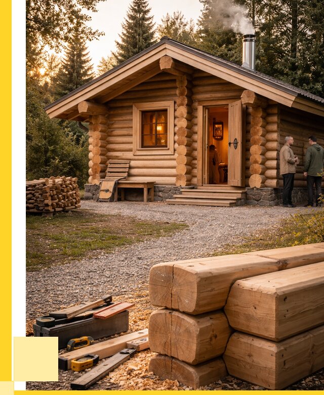 Строительство бань и комплексов в Кингисеппе от 467280 р.| ЭриданКгп