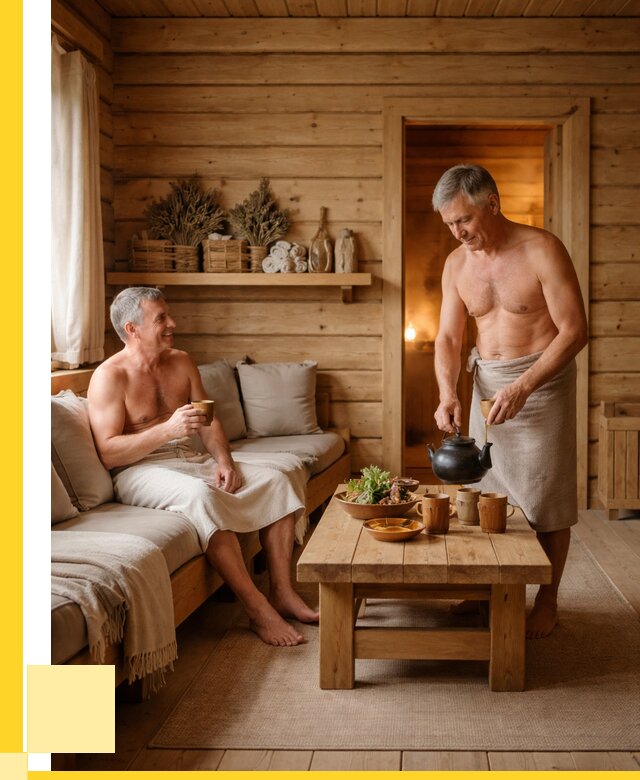 Бани с комнатой отдыха под ключ в Кингисеппе от 467280 р. | ЭриданКгп