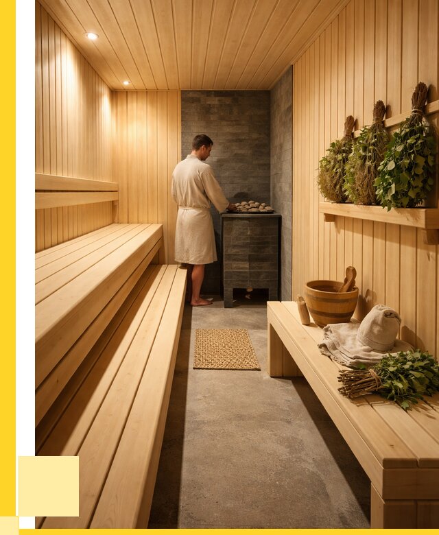 Отделка парной под ключ в Кингисеппе от 363440 р. | ЭриданКгп