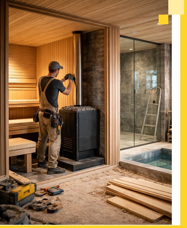 Полное строительство банных комплексов под ключ в Кингисеппе