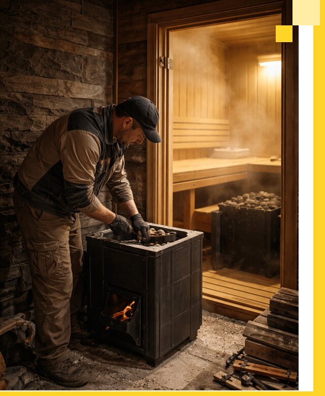 Строительство бани с сауной под ключ в Кингисеппе от проекта до сдачи