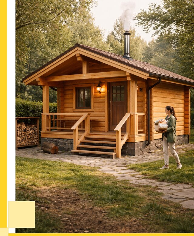 Купить баню под ключ в Кингисеппе от 674960 р. | ЭриданКгп