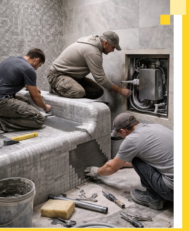 Проекты хамамов под ключ в Кингисеппе и дизайн и строительство