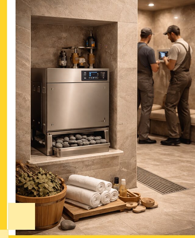 Парогенераторы для хамама в Кингисеппе от 77880 р. | ЭриданКгп