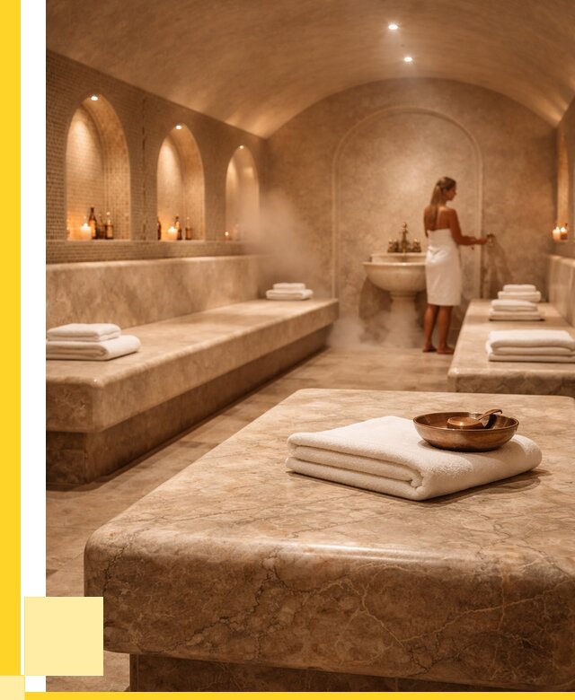 Лежаки для хамама в Кингисеппе под ключ от 36344 р. | ЭриданКгп