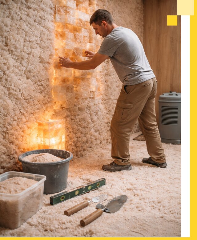 Проектирование и монтаж соляных комнат в Кингисеппе под ключ