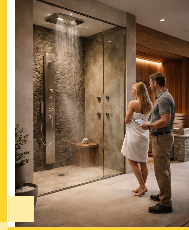 Купить душ впечатлений для дома в Кингисеппе от 88264 р. | ЭриданКгп